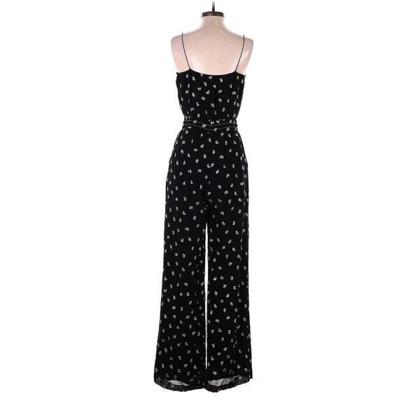 Derek Lam 10 Crosby Kylie Black and Gold Cami Jumpsuit - Picture 4 of 4